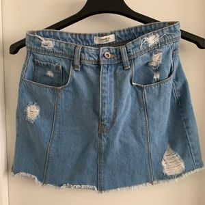 Jean skirt